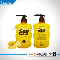 hand wash,500ml bottle packed antiseptic eco friendly customized brand lemon flavor hospital names of liquid hand soap wash